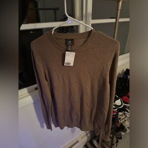 H&M brown sweater new